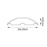 Endon Orchid Easyfit Pendant Clear glass