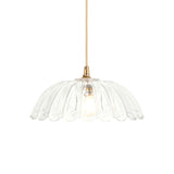 Endon Carnation Easyfit Pendant Clear glass