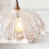 Endon Carnation Easyfit Pendant Clear glass