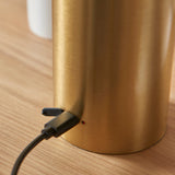 Endon Sunset Rechargeable Table Brushed gold finish