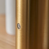 Endon Sunset Rechargeable Table Brushed gold finish