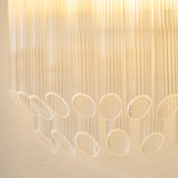 Endon Montpellier Wall Brushed aged brass plate & clear ribbed glass