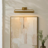 Endon Nantes Rechargeable Picture Light Warm brass plate & frosted pc