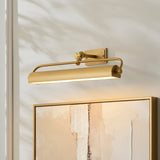 Endon Nantes Rechargeable Picture Light Warm brass plate & frosted pc