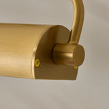 Endon Nantes Rechargeable Picture Light Warm brass plate & frosted pc