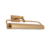 Endon Nantes Rechargeable Picture Light Warm brass plate & frosted pc