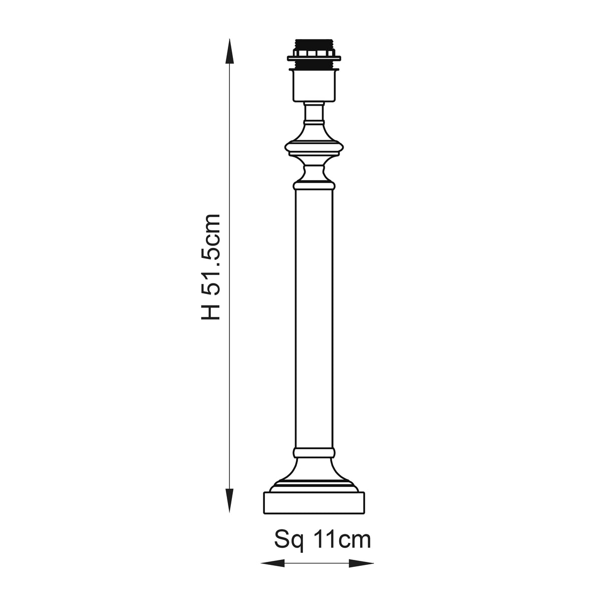 Endon Avebury & Avalon Table Lamp Antique Brass & Fabric