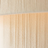 Endon Noah 5lt Pendant Cream cotton & brushed brass plate
