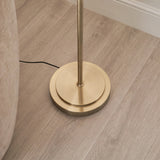 Endon Arlo Floor base Antique brass plate