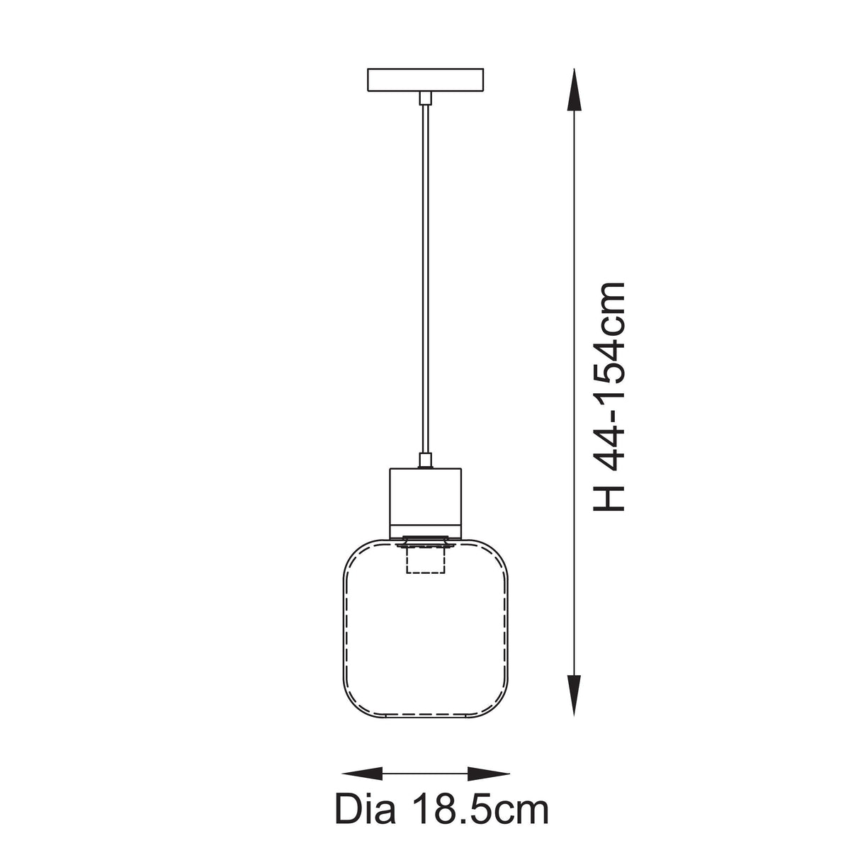 Endon Travi Pendant Natural travertine, vintage brass & clear glass