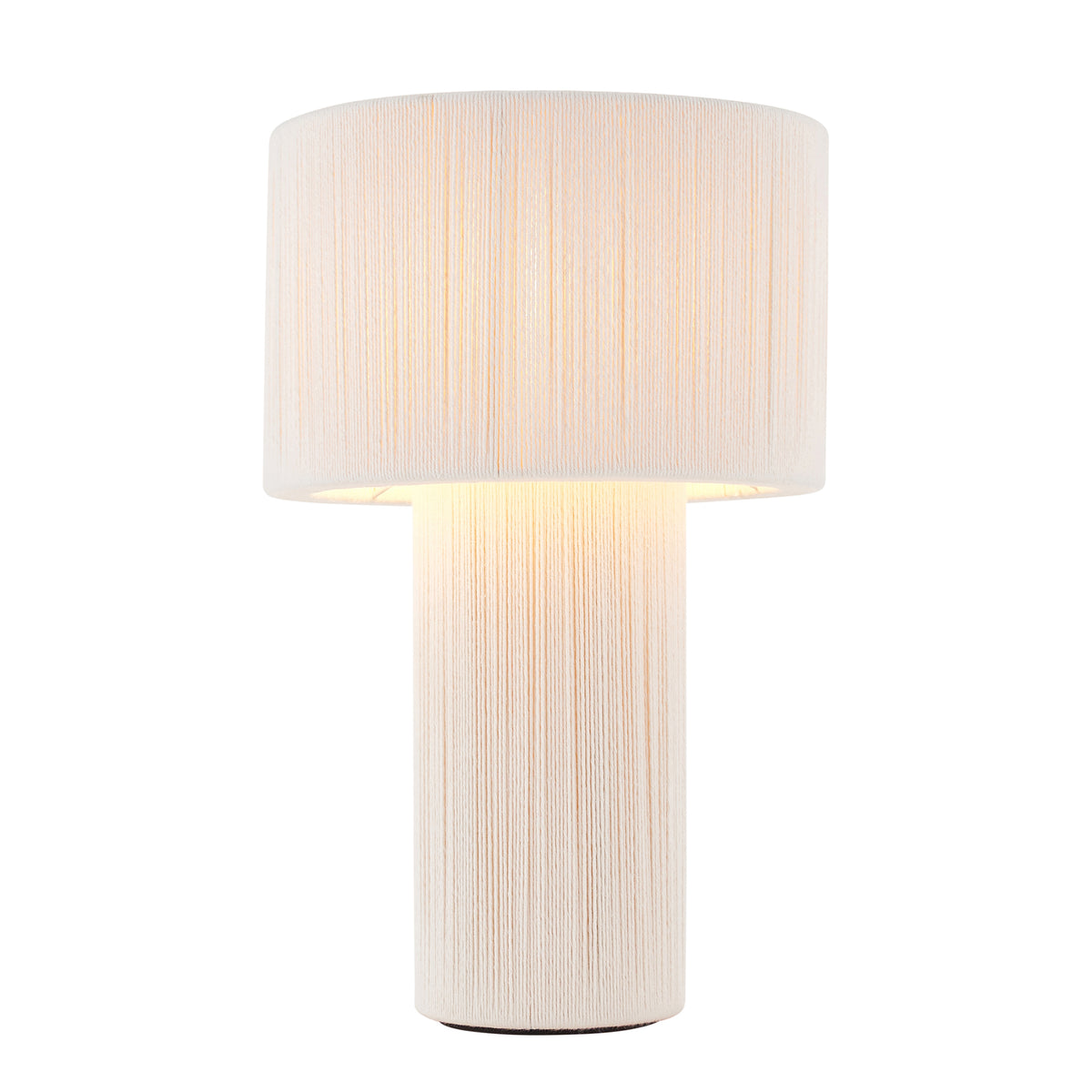 Endon Noah Table Cream cotton