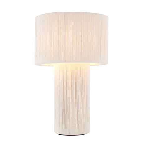 Endon Noah Table Cream cotton
