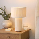 Endon Noah Table Cream cotton