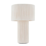 Endon Noah Table Cream cotton