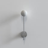 Astro Orb Single Polished Chrome Bathroom Wall Light