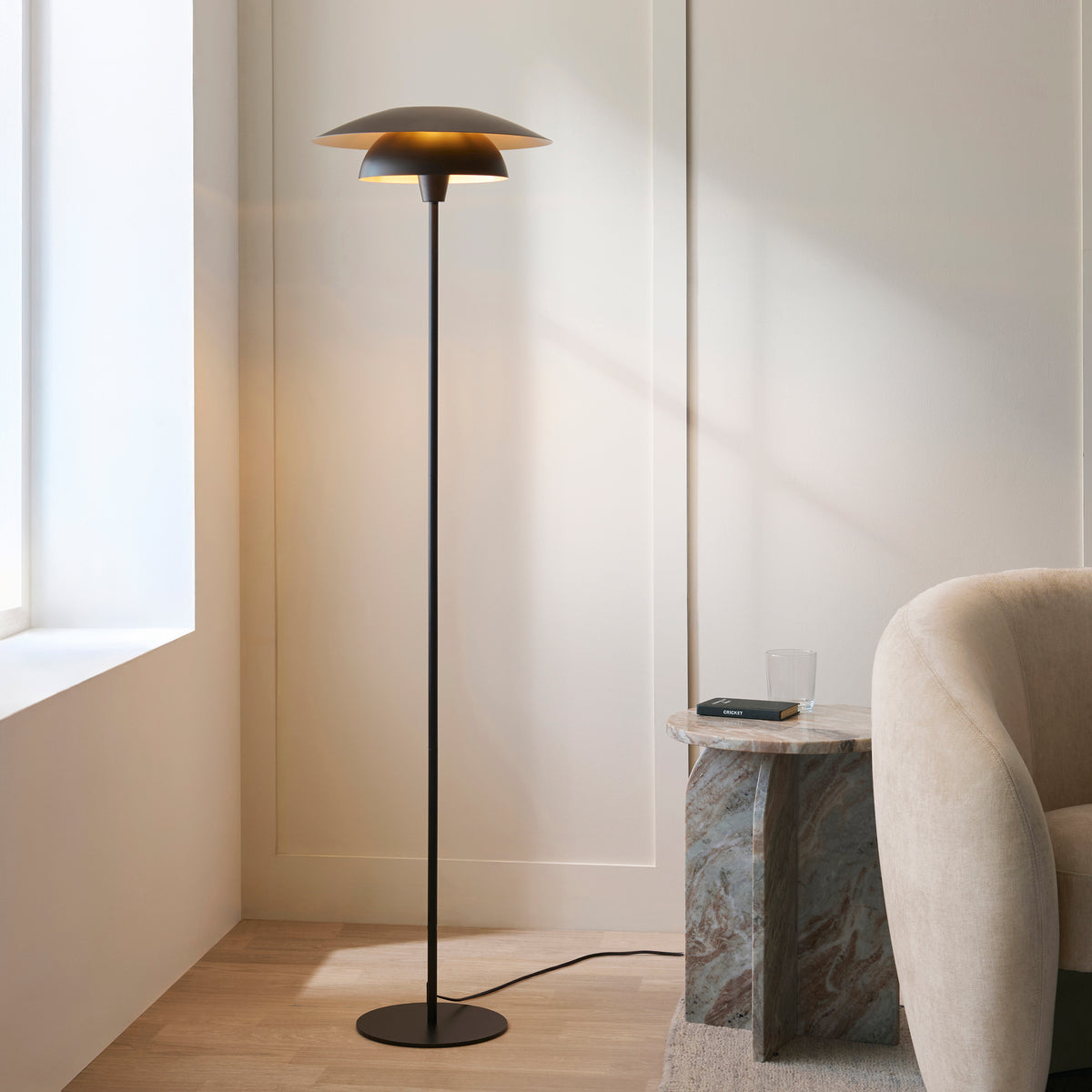 Endon Lyon Floor Matt black