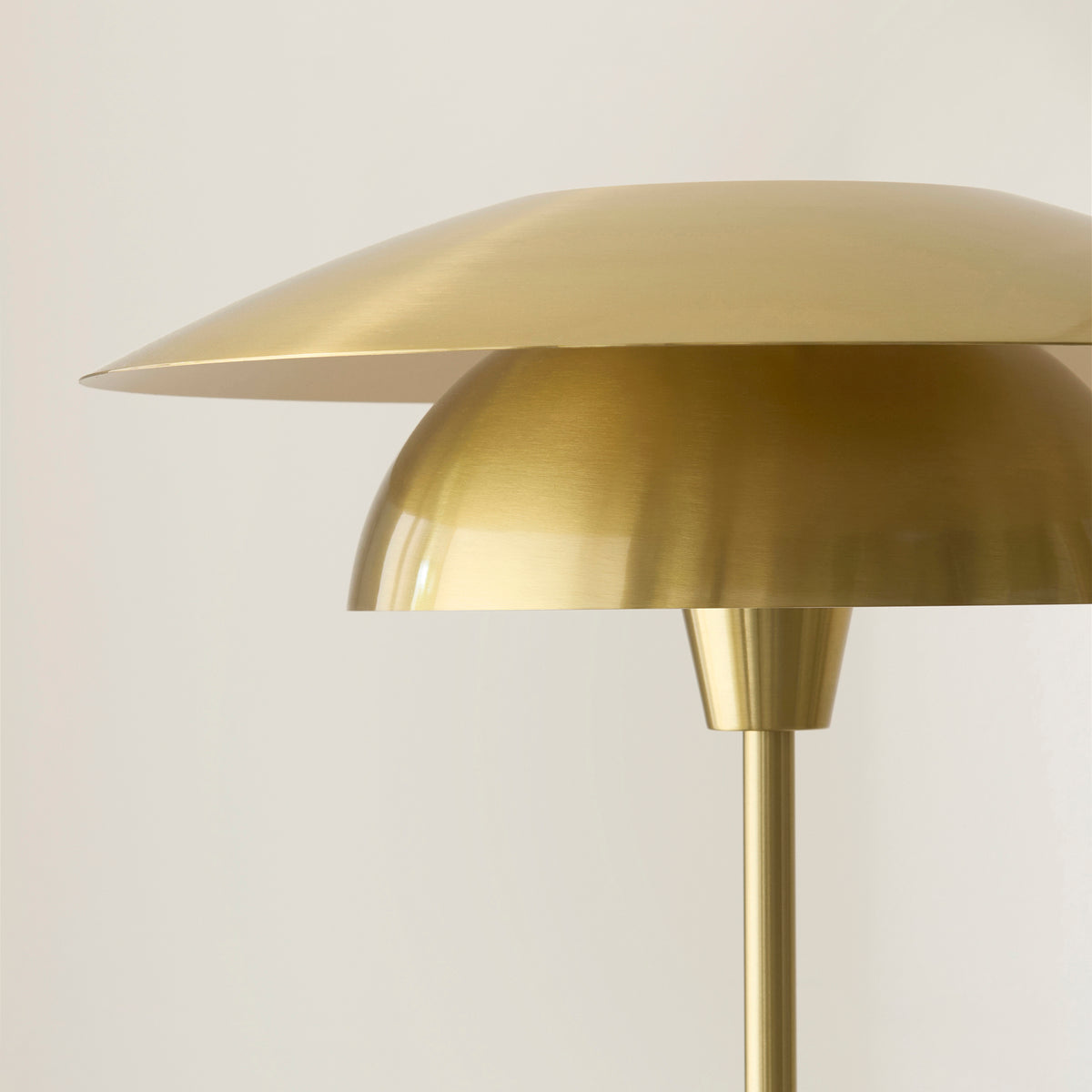 Endon Lyon Floor Satin brass plate