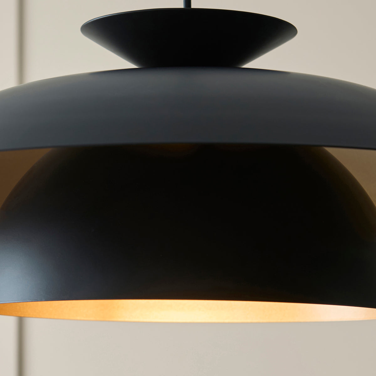 Endon Lyon Pendant Matt black