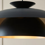 Endon Lyon Pendant Matt black