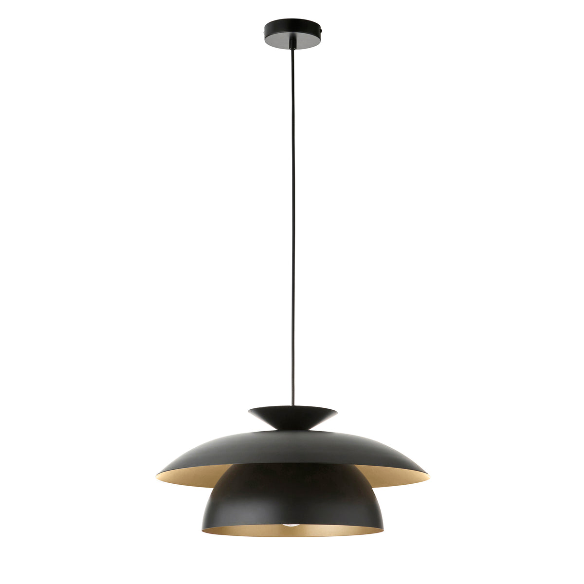 Endon Lyon Pendant Matt black