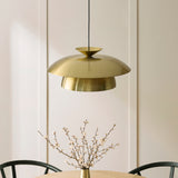 Endon Lyon Pendant Satin brass plate