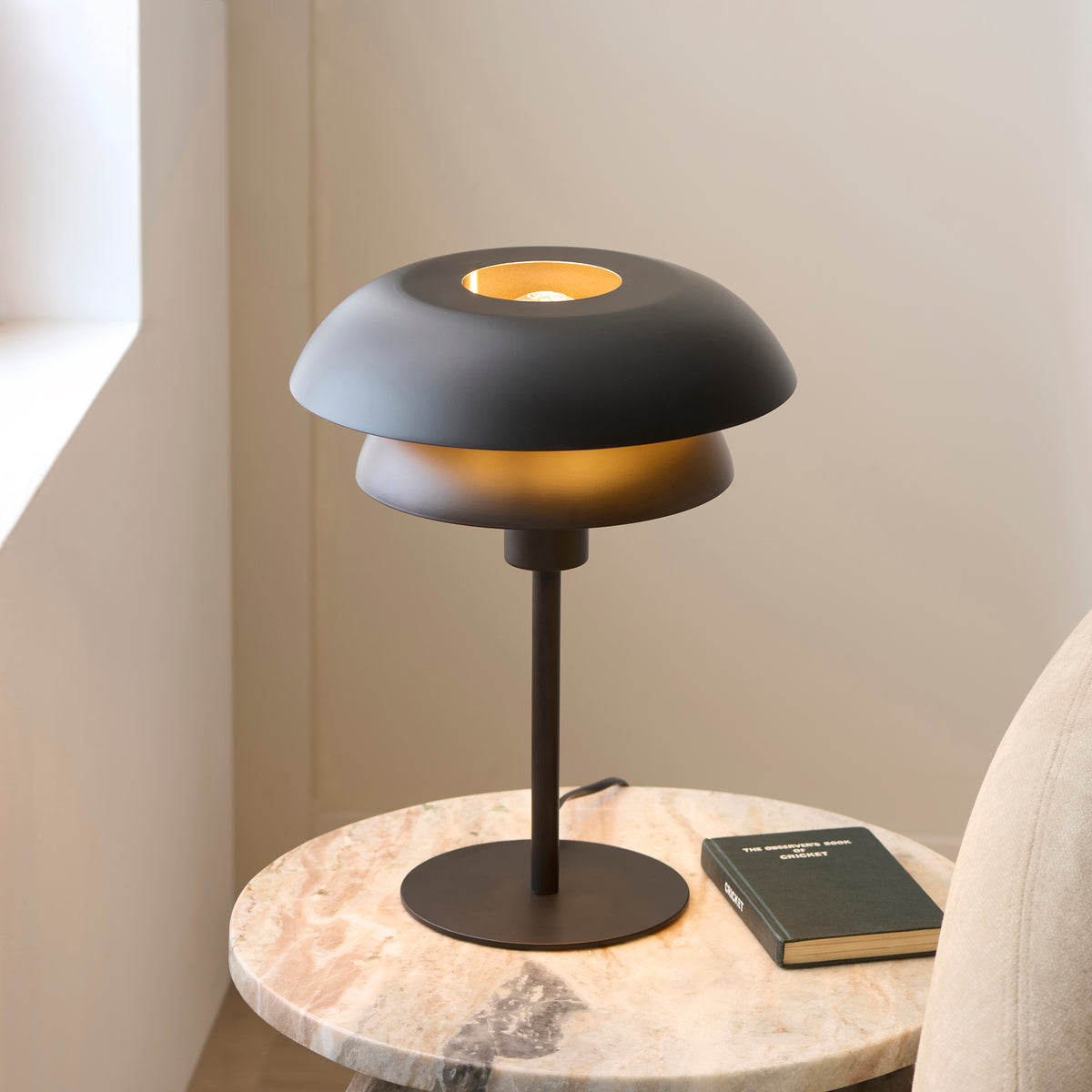 Endon Lyon Table Matt black