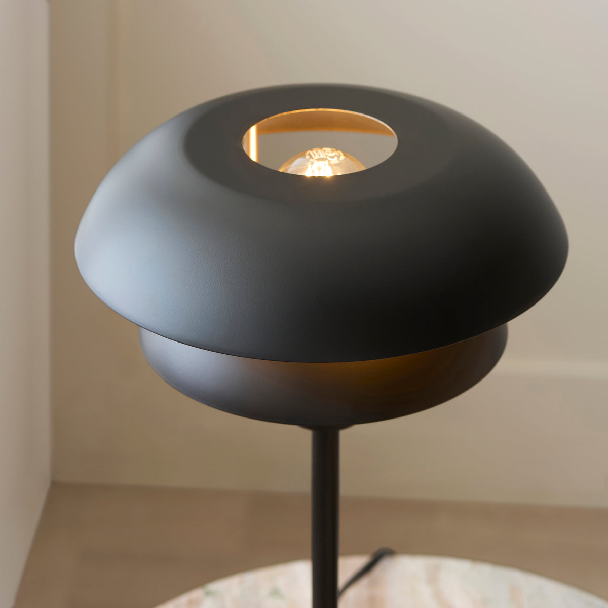 Endon Lyon Table Matt black