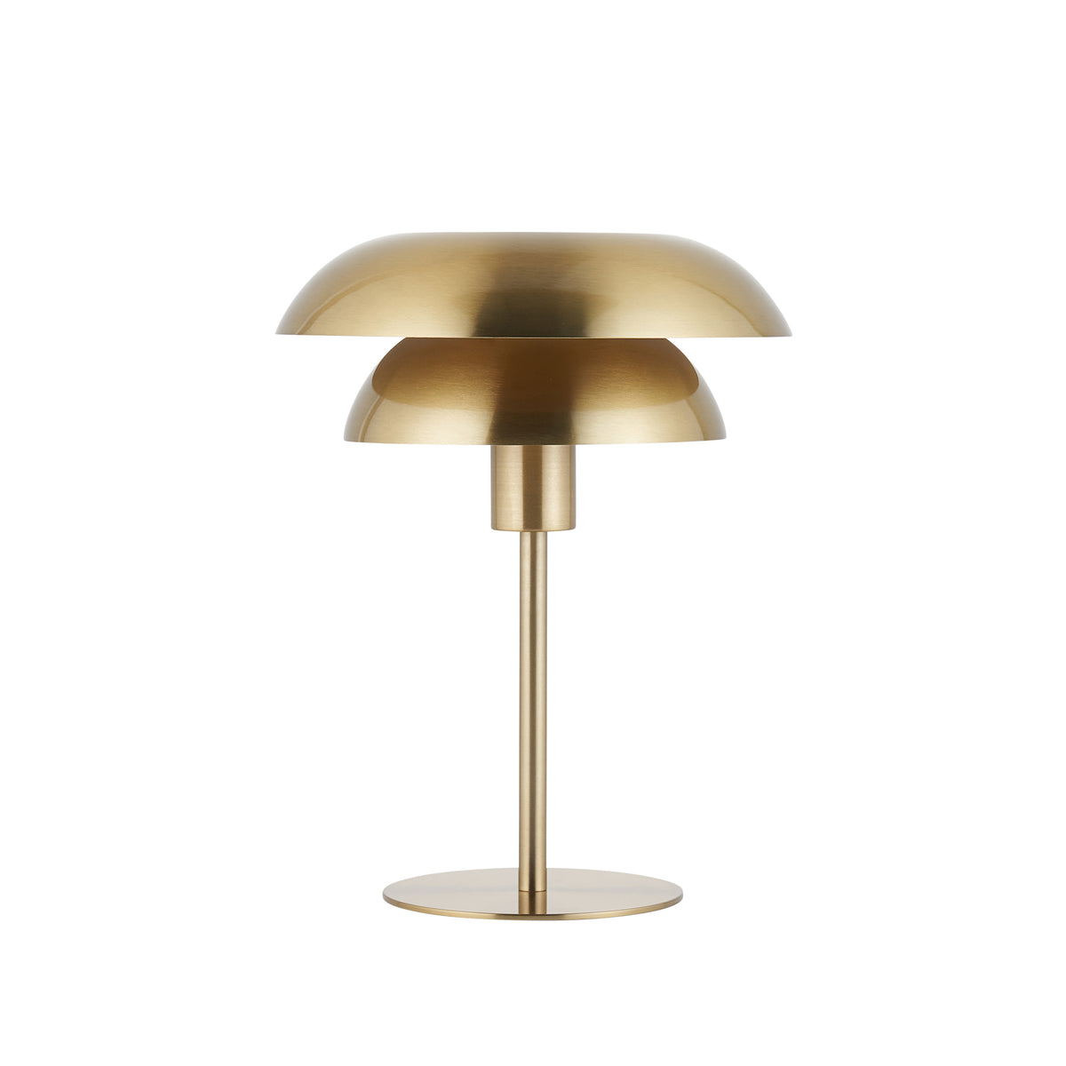 Endon Lyon Table Satin brass plate