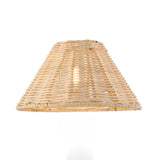 Endon Rattan 22cm Tapered Shade Natural rattan