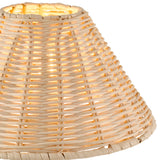 Endon Rattan 22cm Tapered Shade Natural rattan