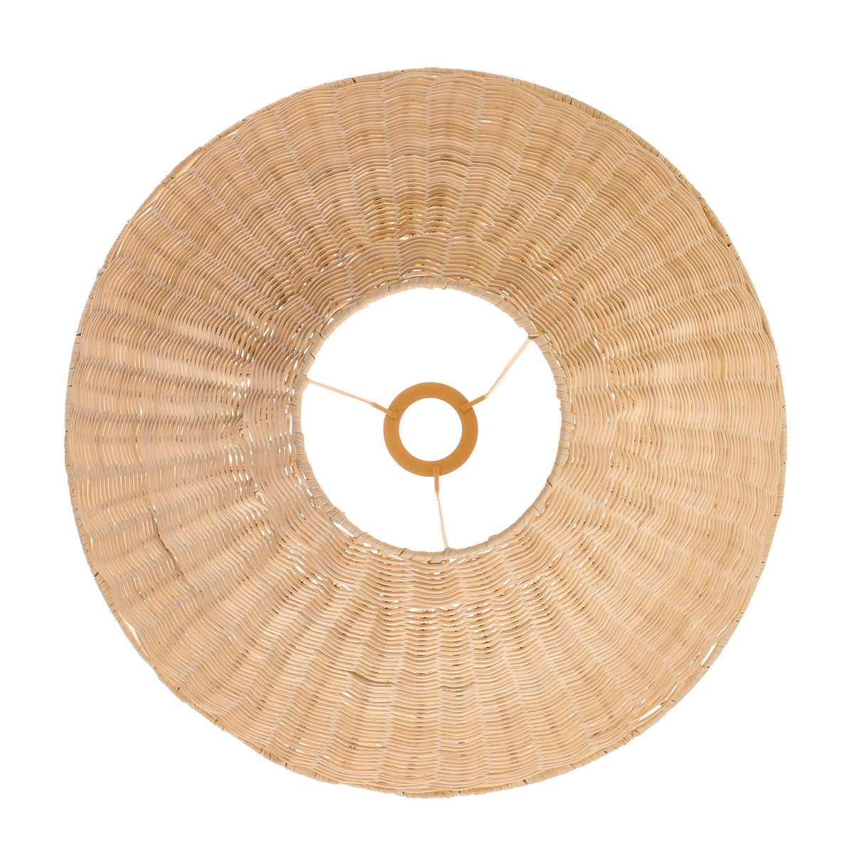 Endon Rattan 52cm Tapered Shade Natural rattan