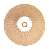 Endon Rattan 52cm Tapered Shade Natural rattan