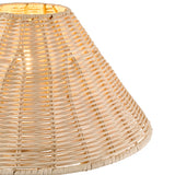 Endon Rattan 31cm Tapered Shade Natural rattan