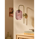 MADE.COM Briz Pink Wall Lamp