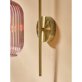 MADE.COM Briz Pink Wall Lamp