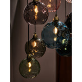MADE.COM Blue Ilaria 8 Light Cluster Pendant Ceiling Light