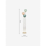 MADE.COM Blue/Pink Ilaria Floor Lamp