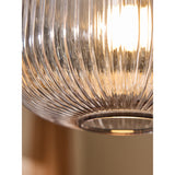 MADE.COM Briz Grey Ceiling Flush Fitting Light
