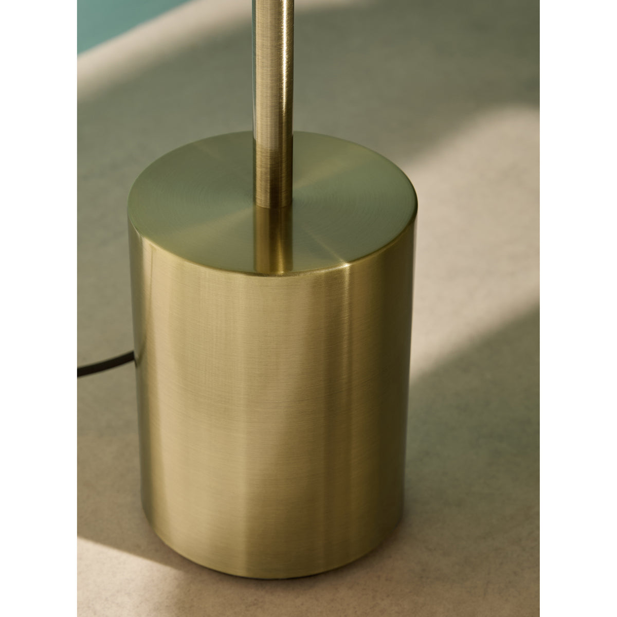 MADE.COM Briz Grey Floor Lamp