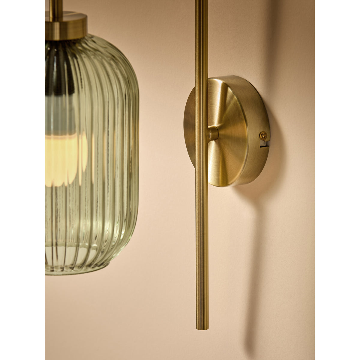 MADE.COM Briz Green Wall Lamp