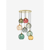 MADE.COM Green Ilaria 8 Light Cluster Pendant Ceiling Light