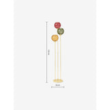MADE.COM Green/Red Ilaria Floor Lamp