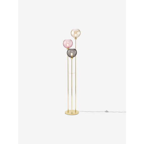 MADE.COM Light Pink Ilaria Floor Lamp