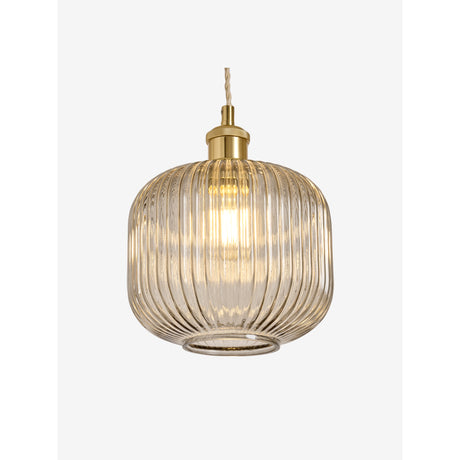 MADE.COM Grey Briz Glass EasyFit Shade