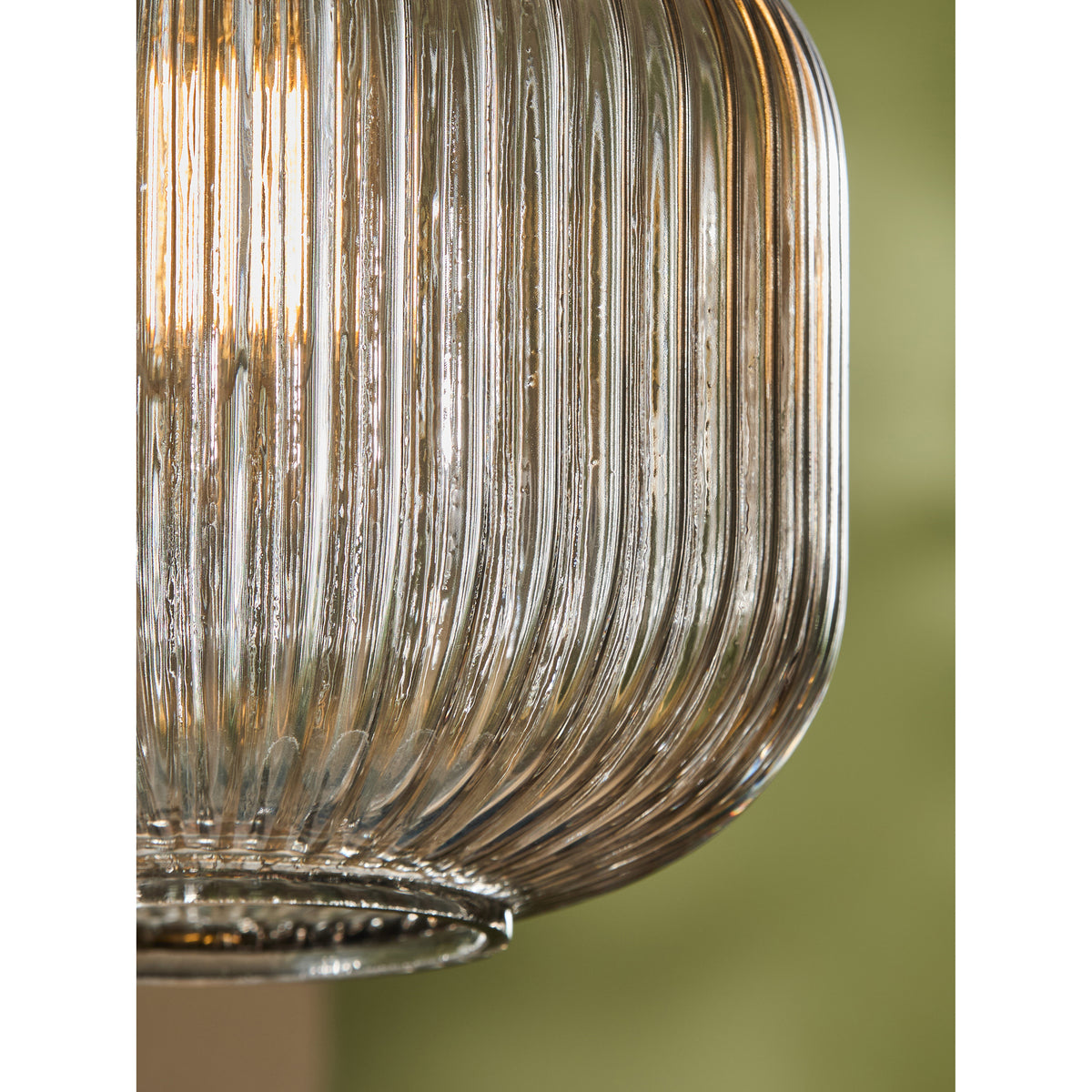 MADE.COM Grey Briz Glass EasyFit Shade