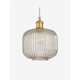 MADE.COM Grey Briz Glass EasyFit Shade