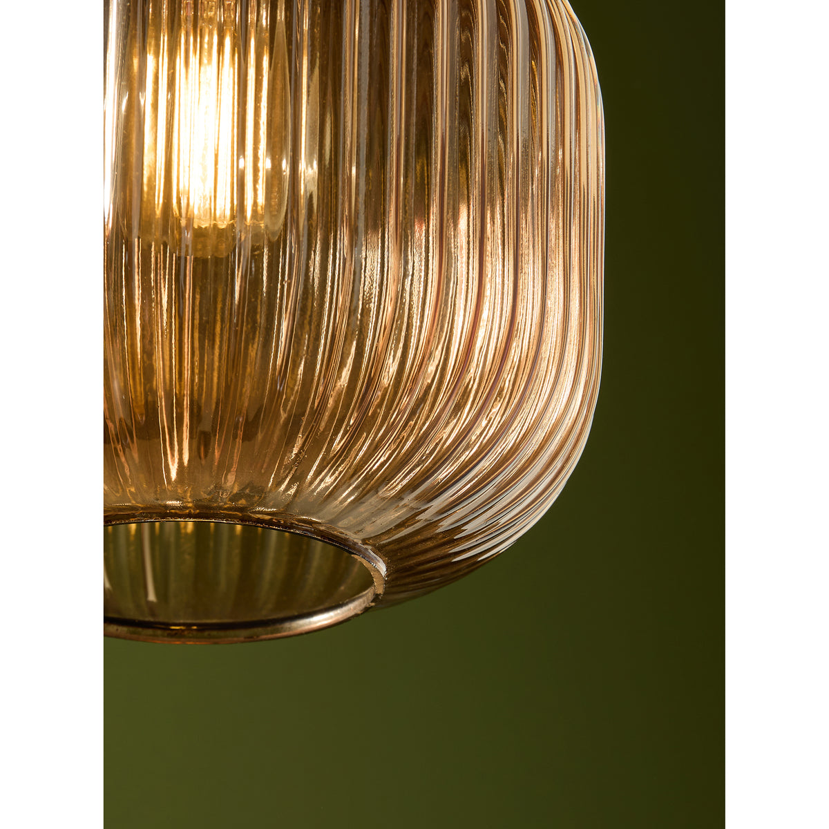 MADE.COM Amber Briz Glass EasyFit Shade