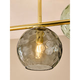 MADE.COM Brass Ilaria 5 Light Flush Ceiling Light