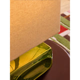MADE.COM Green/Ecru Nell Ceramic Table Lamp
