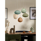 MADE.COM Green Adrianne Diner Cluster Ceiling Light